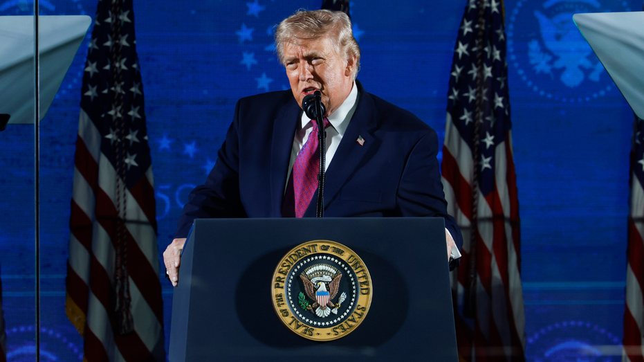 Trump vows to deliver 250th anniversary speech despite severe weather
