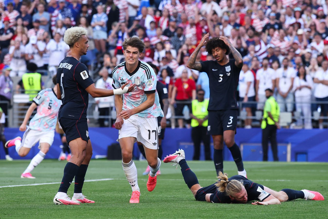 USMNT eliminated by Belgium in World Cup Round of 16