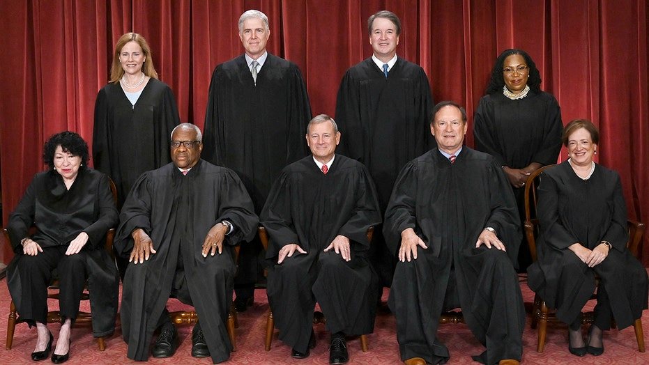 Supreme Court justices make rare visit to Capitol Hill for first time since 2019
