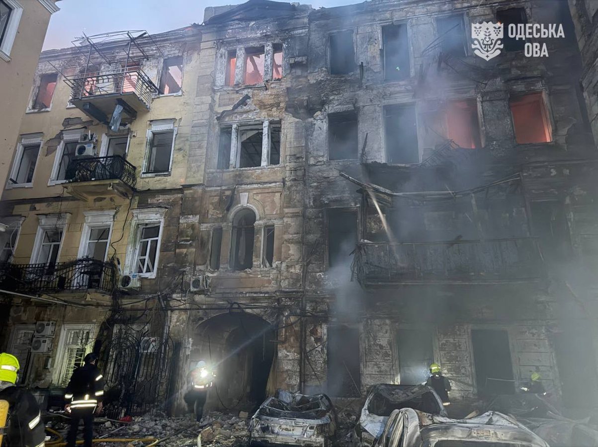 Russian strike damages Odesa energy grid as Ukraine seeks more air defenses
