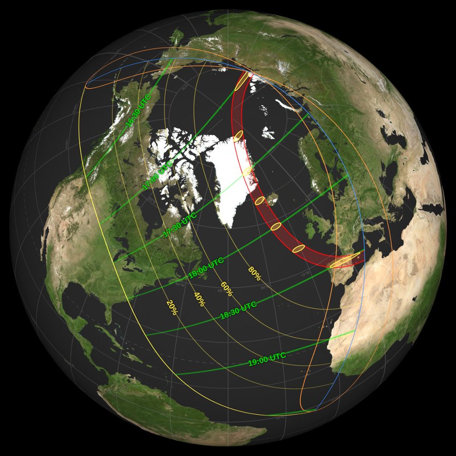 August 12 solar eclipse: what the U.S. will see and where totality falls